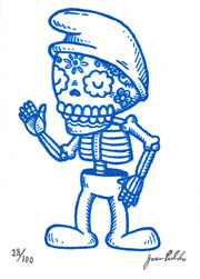 Illustration for article titled Scifi and fantasy characters shed their skin for the Day of the Dead